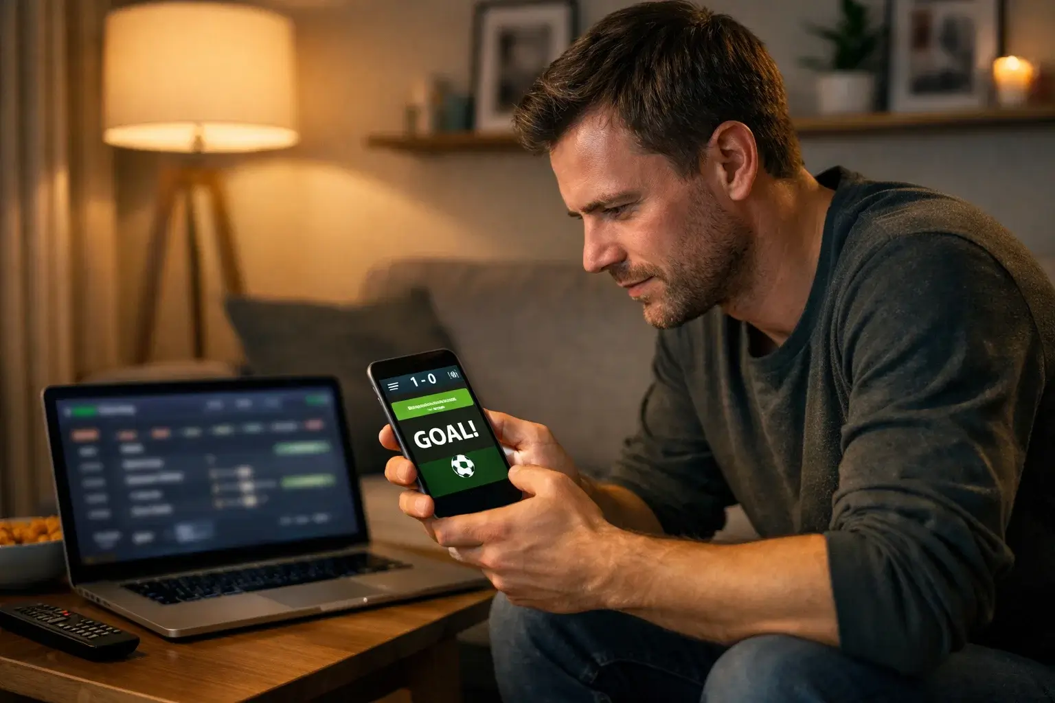 Målalarm og notifikationer til live betting