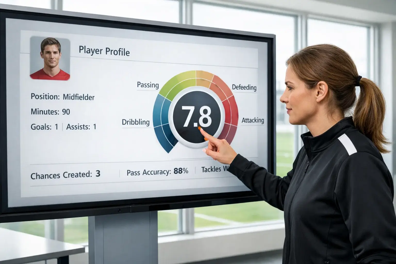 Spillerratings og algoritmebaseret vurdering i fodboldanalyse